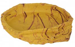 Кормушка-поилка Lucky Reptile Water Dish Sandstone, песочная, 30×22×6 см