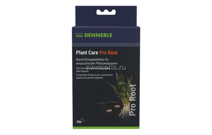 Dennerle Добавка профессиональная грунтовая Plant Care Pro Root 30 таблеток