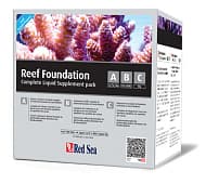Комплект добавок для роста кораллов Red Sea Reef Foundation ABC, 3×250 мл