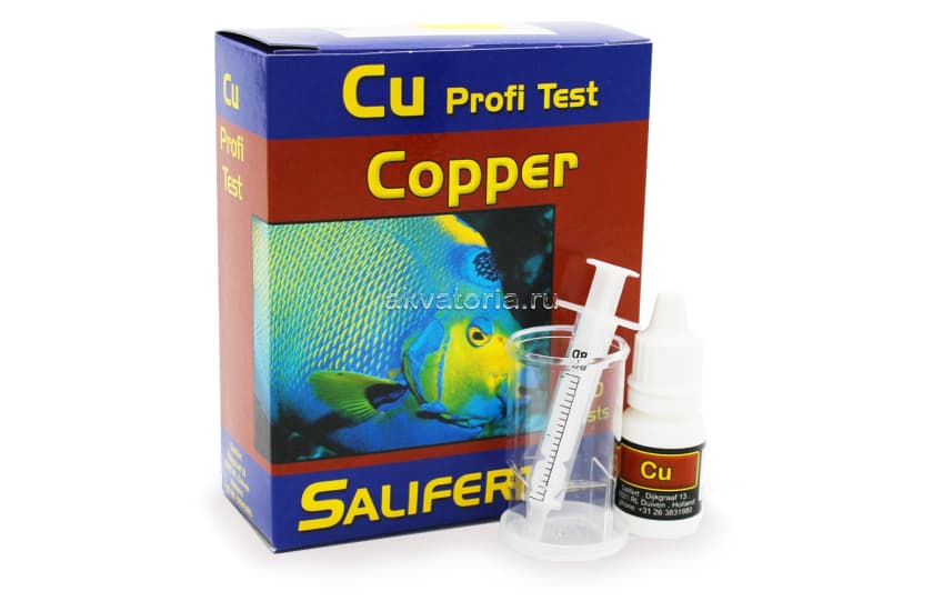 Тест на медь Salifert Calcium (Сu) Profi-Test