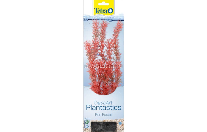 Искусственное растение Tetra DecoArt Foxtail Red (перистолистник красный) 30см