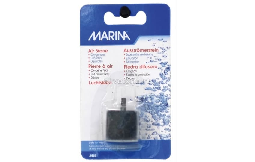 Распылитель Hagen Marina Air Stone, квадрат, чёрный