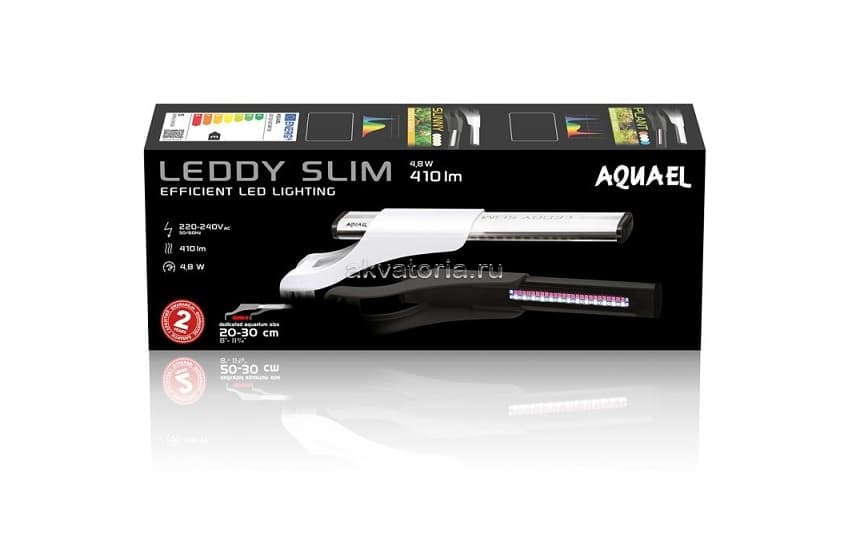 Светильник AQUAEL LEDDY SLIM PLANT 2.0, 4,8 Вт, белый
