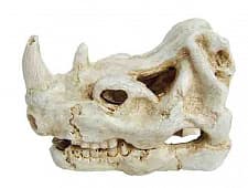 Аквариумная декорация PRIME «Череп носорога мини» 7,5×5×5 см
