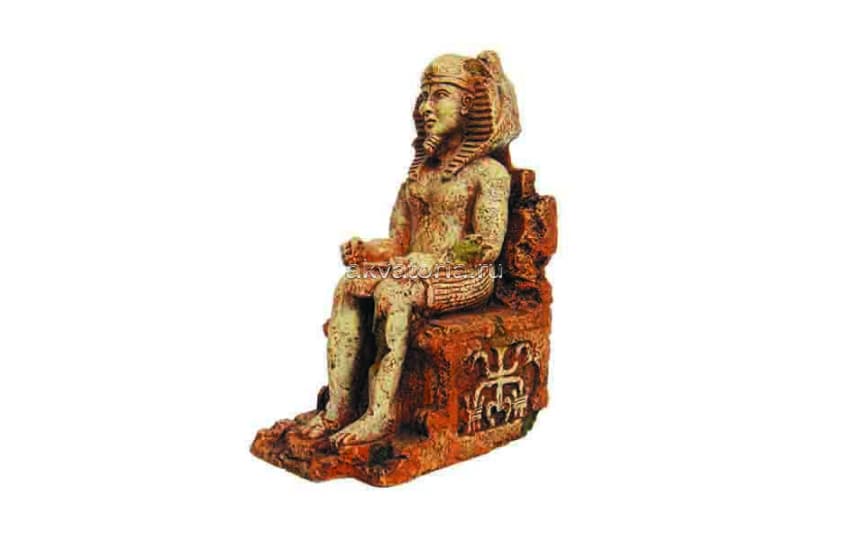 Аквариумная декорация PRIME «Статуя фараона» 10,5×7×16,5 см