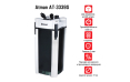 Atman AT-3339S, внешний фильтр для аквариумов до 600 л, 1800 л/ч