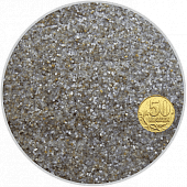 Грунт Биодизайн "Окатанный кварцевый песок (молочный)", 0,8-1,4 мм, 4 л