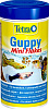 Корм Tetra Guppy Mini Flakes, для гуппи, мини-хлопья, 250 мл