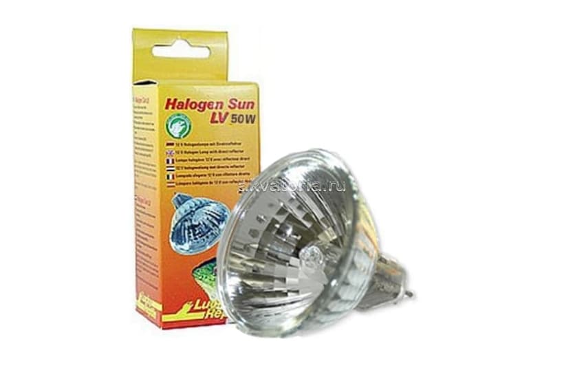 Галогенная лампа Lucky Reptile Halogen Sun LV, 50 Вт, 2 шт