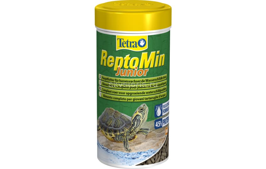 Корм Tetra ReptoMin Junior, гранулы, корм для подрастающих черепах, 100 мл