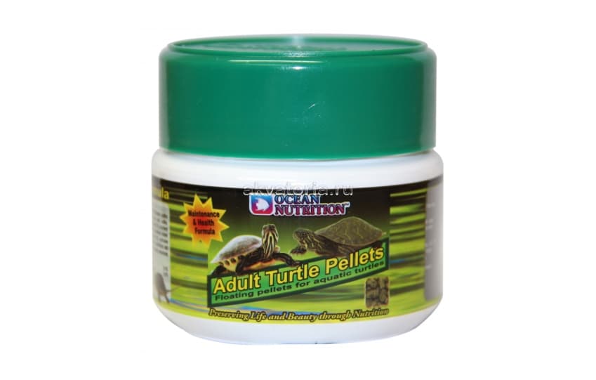 Корм для взрослых черепах Ocean Nutrition Adult Turtle Pellets, шарики, 60 г