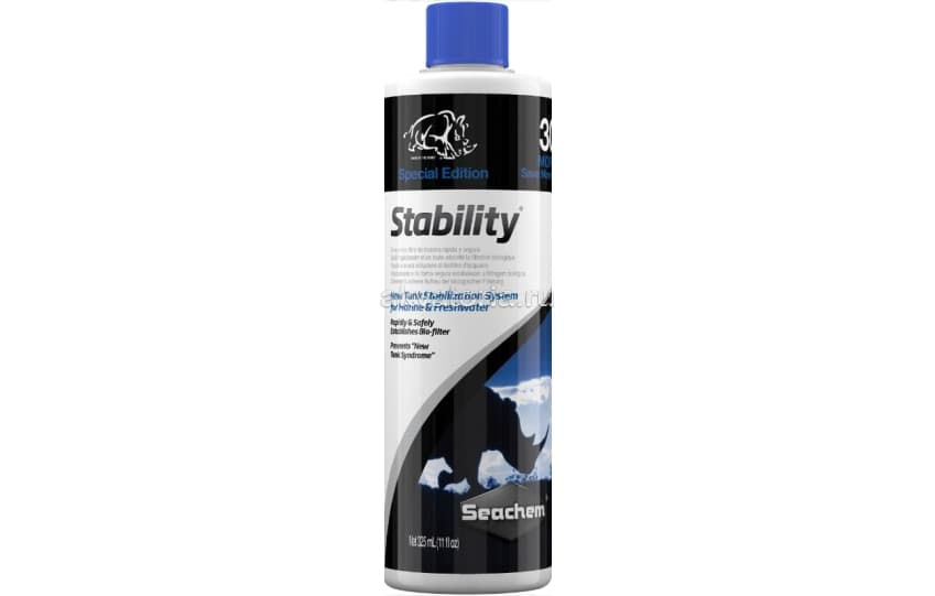 Живые бактерии для воды Seachem Stability, 325 мл