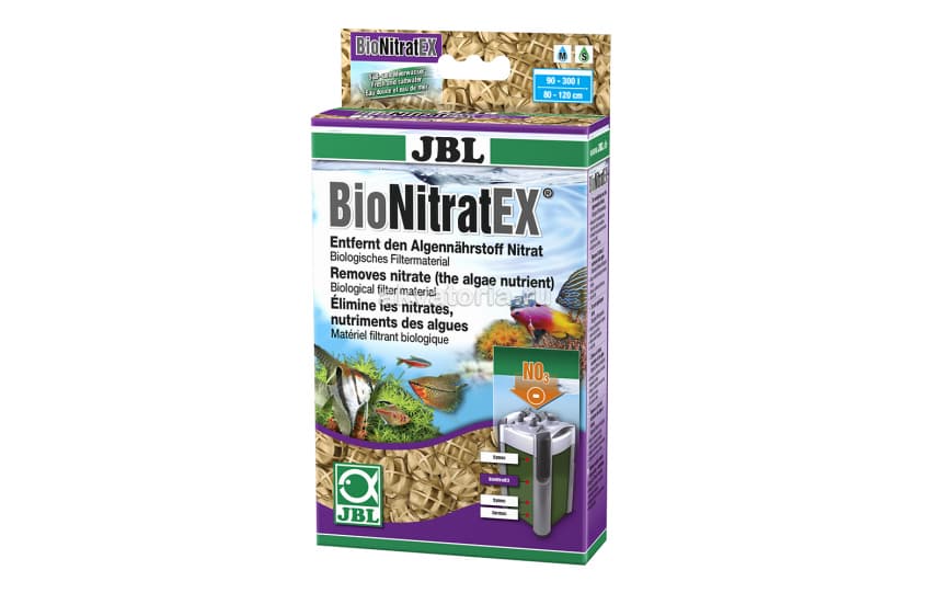 Фильтрующий материал для удаления нитратов JBL BioNitratEx, шарики, 100 шт