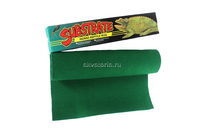 Коврик-субстрат Nomoy Pet для террариума, 26,5×40 см