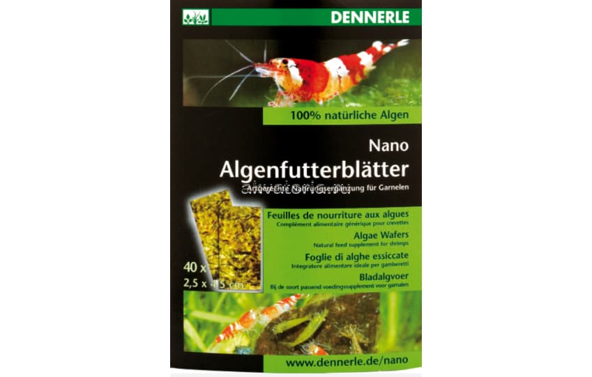 Корм Dennerle Nano Algae Wafers, для креветок, 40 шт