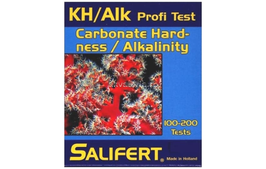 Тест на карбонатную жесткость Salifert Carbonate (KH/Alk) Profi-Test
