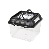 Фаунариум для мелких животных Naribo PC-260, чёрный, 26×26×20 см