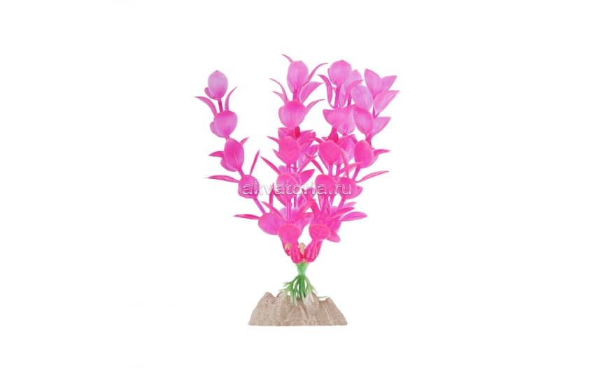 Искусственное растение флуоресцентное Glofish GLO, розовое, 15,24 см