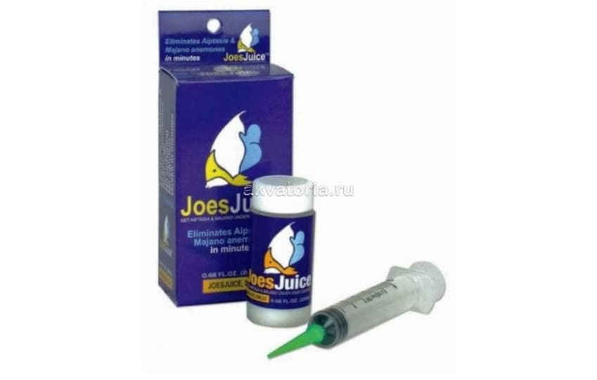 Средство против вредных анемонов DVH Joes Juice, 20 мл
