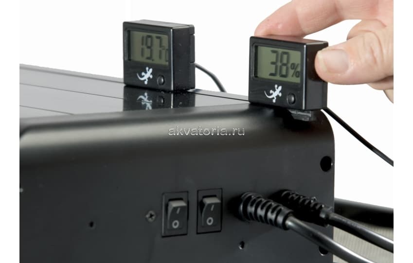 Установка гигрометра ExoTerra Digital Hygrometer