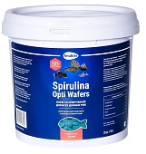 Корм для рыб со спирулиной Anubias Spirulina Opti Wafers, таблетки, 2 кг, ведро