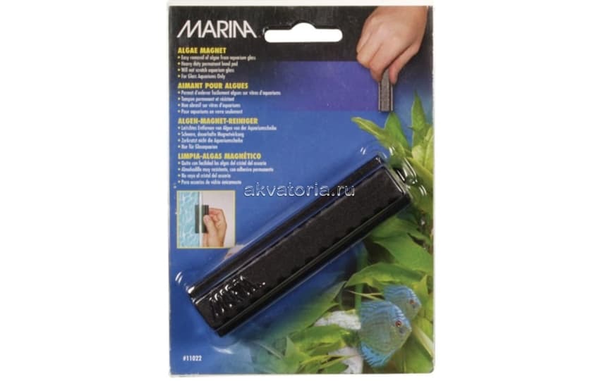 Скребок магнитный Hagen MARINA Algae magnet, средний