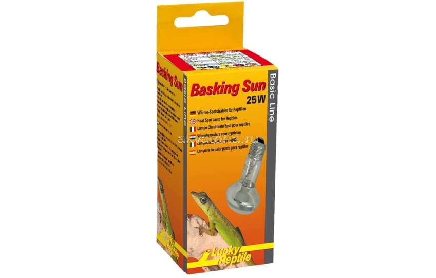 Террариумная греющая лампа Lucky Reptile Basking Sun, 25 Вт