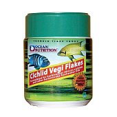 Корм для травоядных цихлид Ocean Nutrition Cichlid Vegi Flake, хлопья, 71 г
