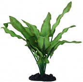 Искусственное шелковое растение Prime Анубиас Хастифолия, 13 см