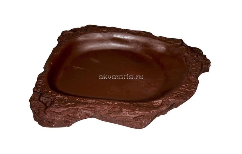 Кормушка-поилка для черепах Lucky Reptile Turtle Dish, 17×15×2 см