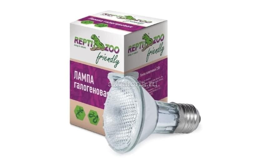 Лампа галогеновая Repti-Zoo Friendly PAR30, 100 Вт