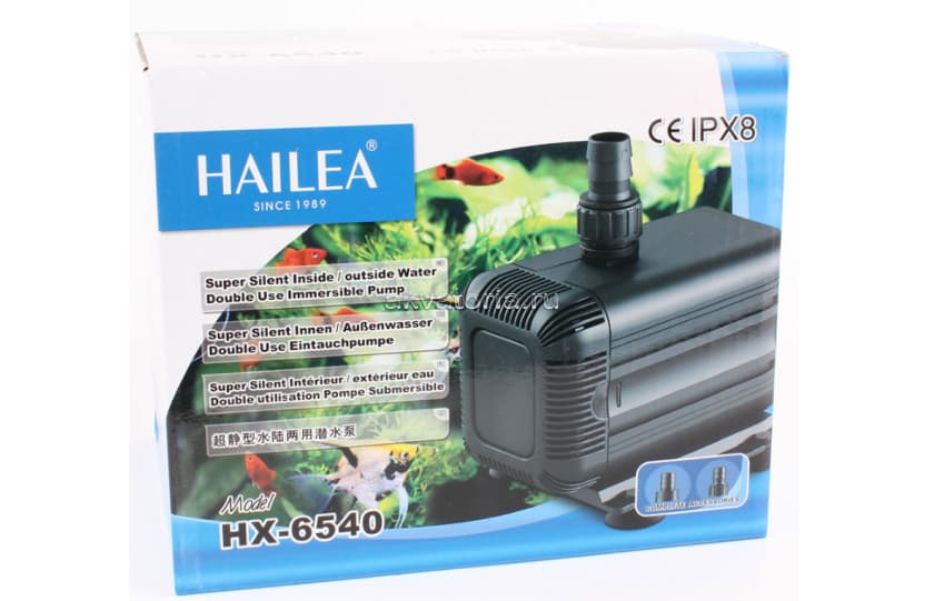 Погружная и внешняя аквариумная помпа Hailea HX-6540