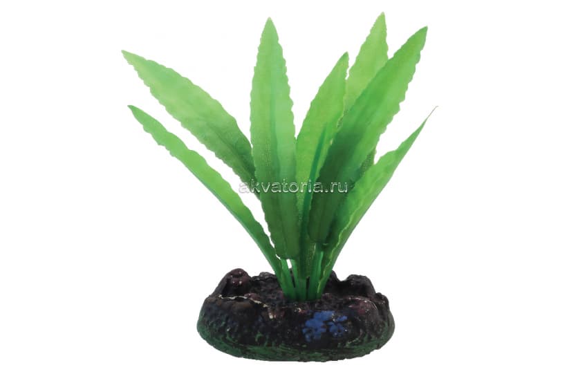 Искусственное растение Laguna Апоногетон, шёлковое, 20 см