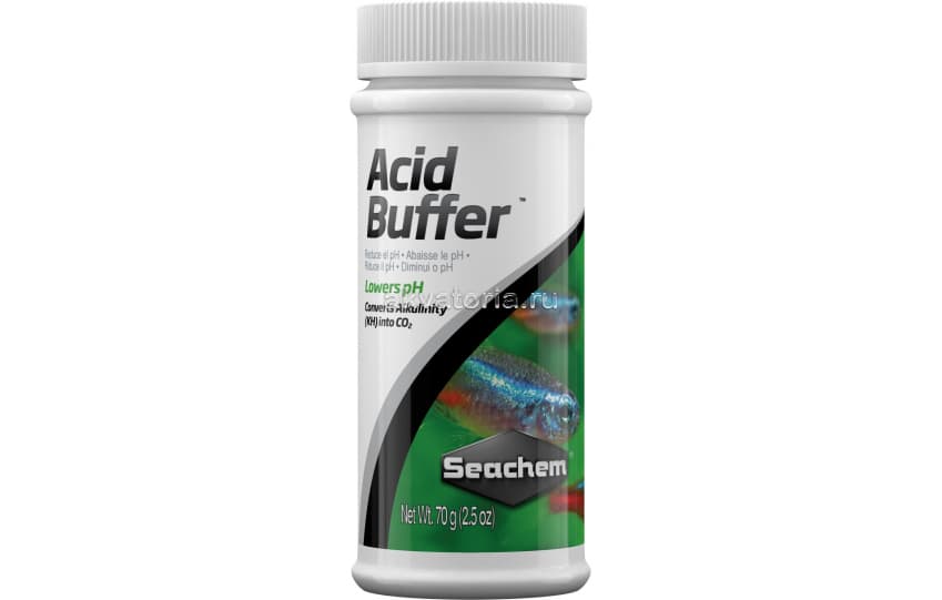 Кондиционер для снижения pH Seachem Acid Buffer, 70 г