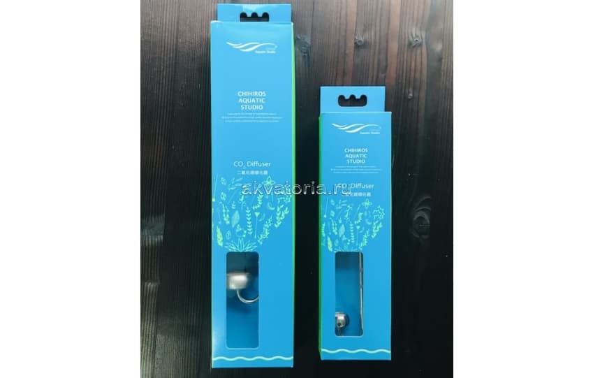 Диффузор Chihiros CO₂, нержавеющая сталь, 20 см