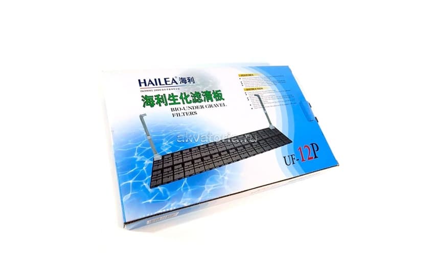 Внутренний аквариумный фильтр Hailea UF-12P, фальшдно, 45×30 см
