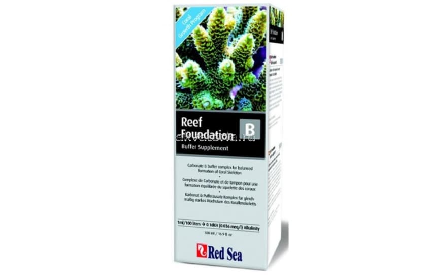 Добавка для роста кораллов Red Sea Reef Foundation B (Alc), 500 мл