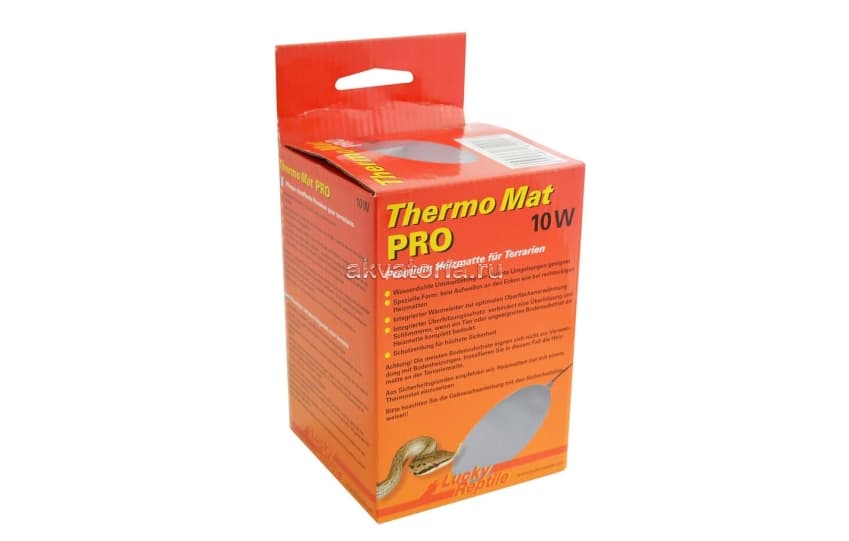 Прорезиненный термоковрик Lucky Reptile Thermo Mat Pro, 10 Вт, 25×15 см