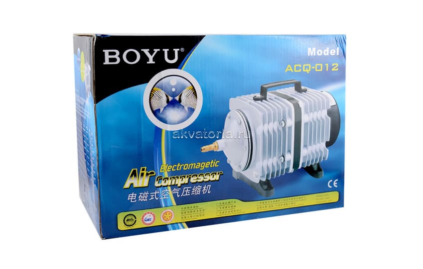 Компрессор поршневой BOYU ACQ-012, 150 Вт, 10200 л/ч