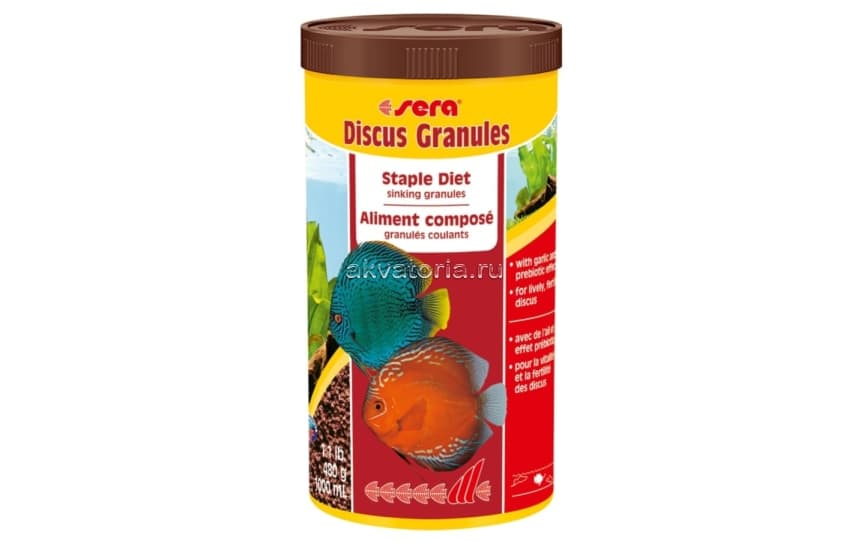 Корм для дискусов Sera DISCUS GRANULAT, 1 л