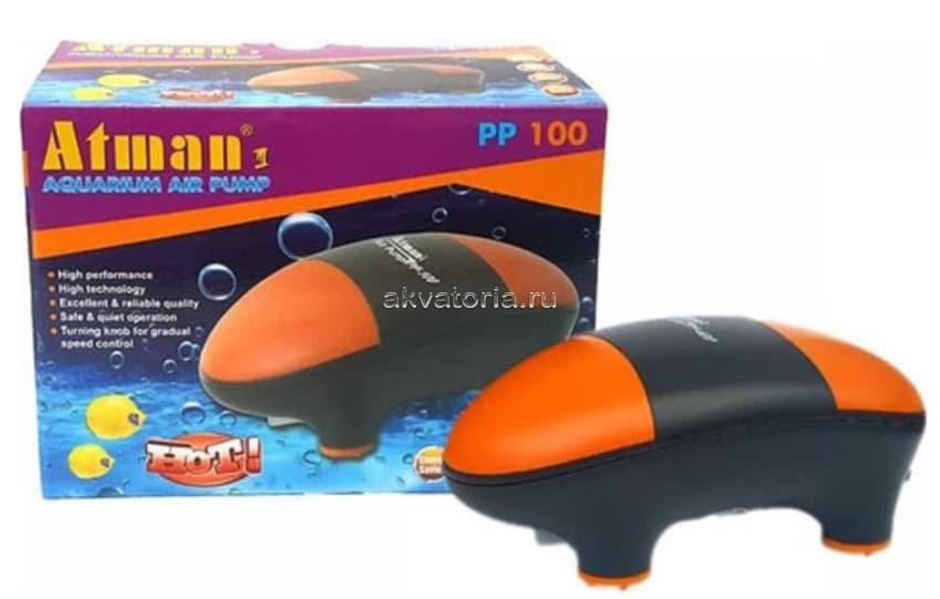 Аквариумный компрессор Atman PP-100