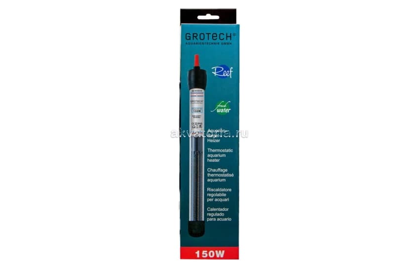 Нагреватель Grotech Thermostatic aquarium heater 150W