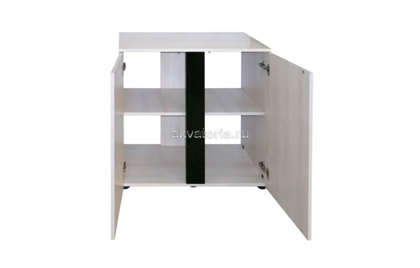 Тумба аквариумная Биодизайн Turt-House Aqua 70/Iwagumi 70 белёный дуб/венге