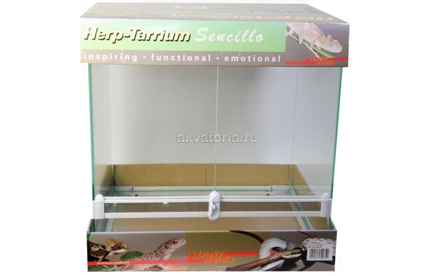 Террариум Lucky Reptile Herp Terrarium Sencillo, 60×50×60 см, белый