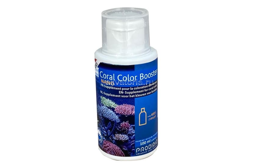 Добавка для улучшения цвета кораллов Prodibio Coral Color Booster Nano, 100 мл