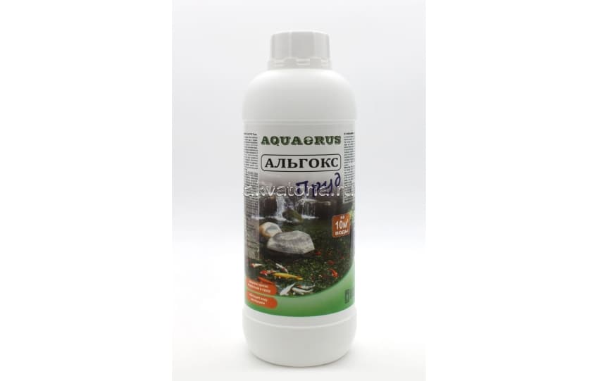 Кондиционер для прудовой воды AQUAERUS Альгокс Пруд, 1 л