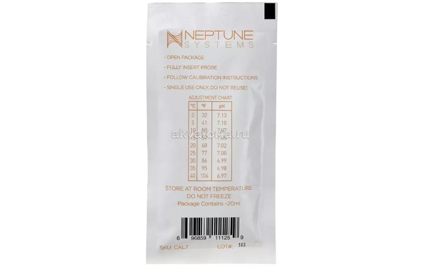 Калибровочная жидкость Neptune Systems 7.0 PH Calibration Fluid