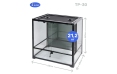 Террариум Gloxy TP-30, сборный, 60×45×60 см