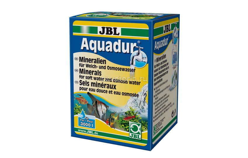 Кондиционер для повышения KH и стабилизации pH JBL Aquadur, 250 г