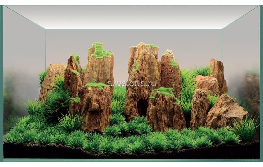 Набор декораций для аквариума "Древние горы", 60×35×30 см